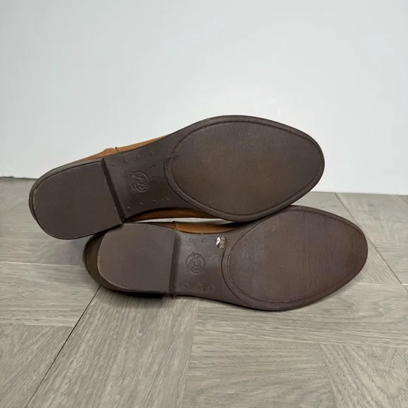 Lucky Brand Blandre Brown Leather Bootie 9 1/2 M - Picture 7 of 8